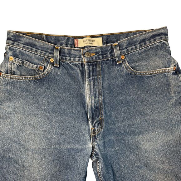 Levis 550 R Tab Jeans Mens 36x32 Relaxed Fit Tapered Leg Vintage Canada 90s Y2K - Picture 12 of 14